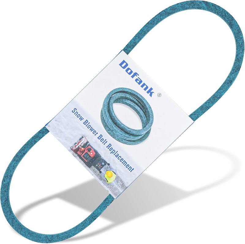 Dofank 585416MA Auger Drive Belt Kevlar for Craftsman, Murray Dual Stage Snow Thrower, Replaces Craftsman/Murray 585416, 585416MA Belt - 1/2" x 38" - Image 1